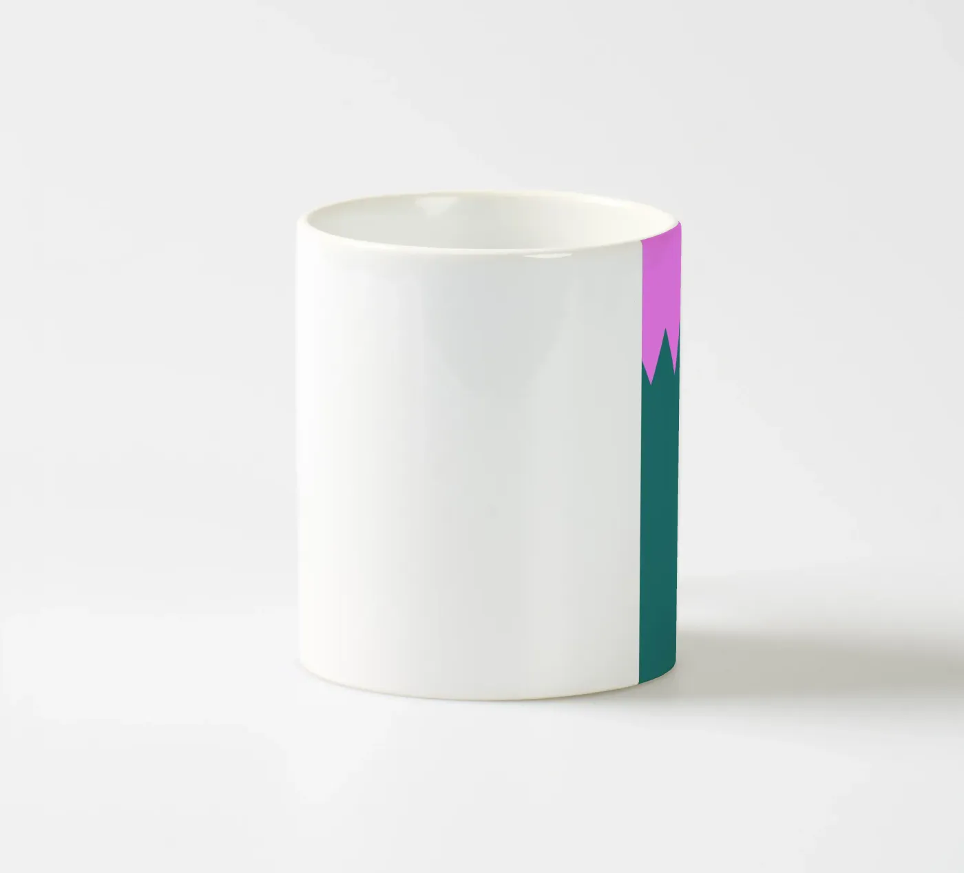 Zig Zag ceramic mug by Linda Gobeta