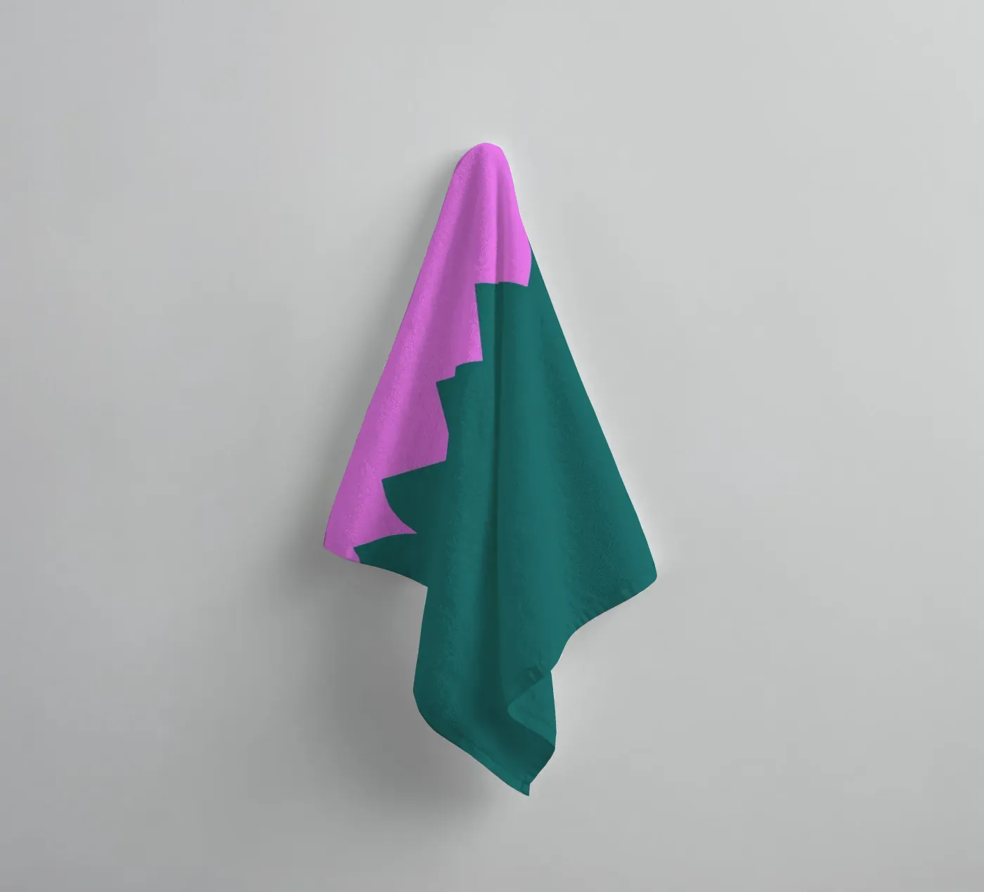 Zig Zag badhanddoek van Linda Gobeta