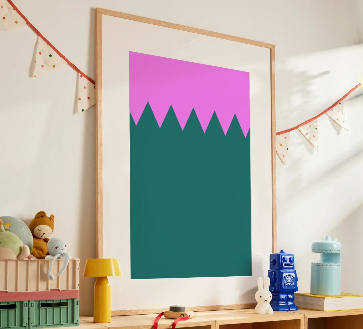 Zig Zag poster de Linda Gobeta