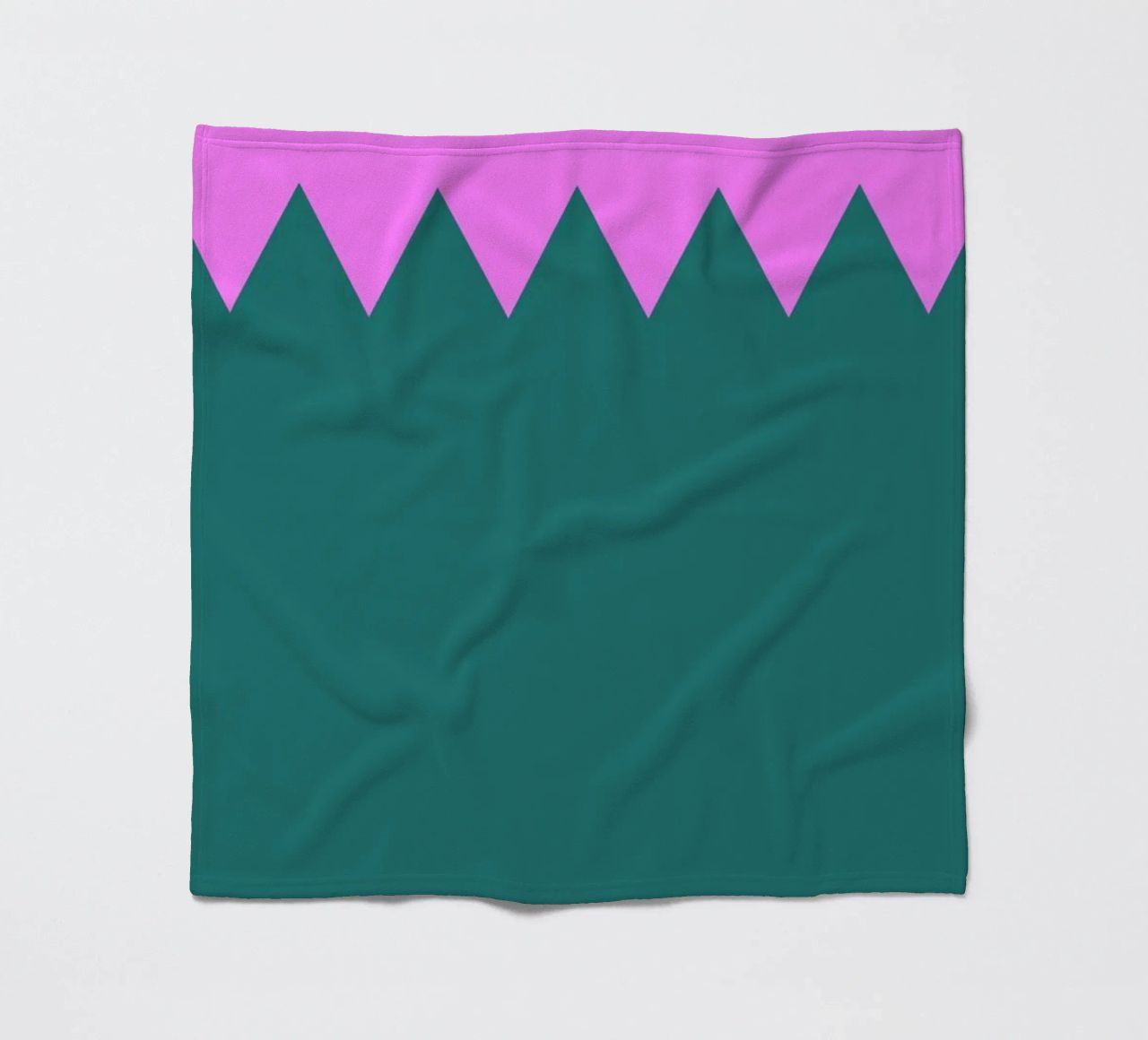 Zig Zag coperta in pile da Linda Gobeta