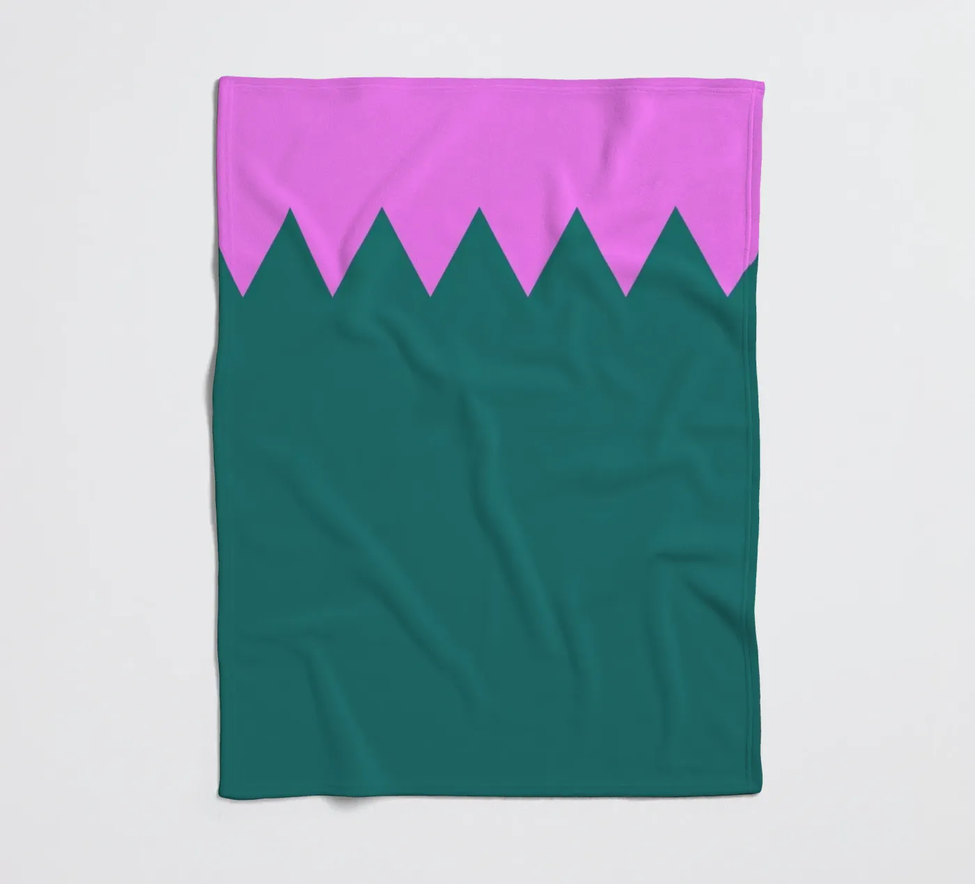 Zig Zag Fleecedecke von Linda Gobeta