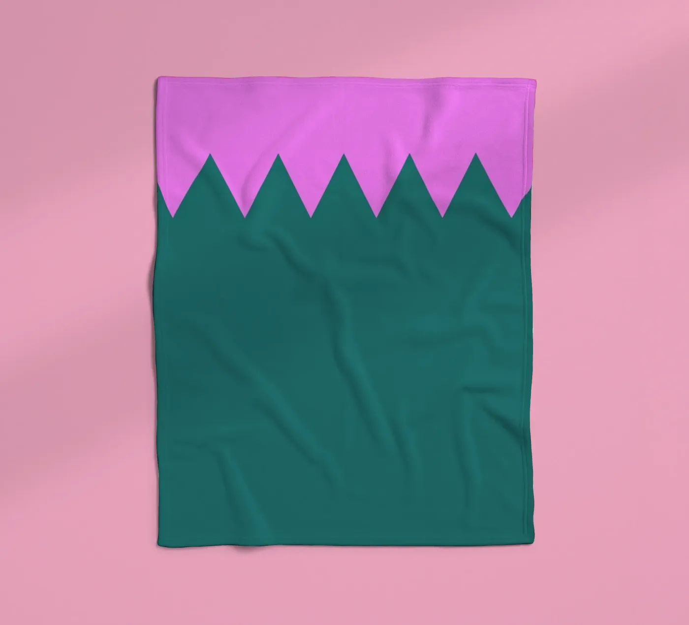 Zig Zag Fleecedecke von Linda Gobeta