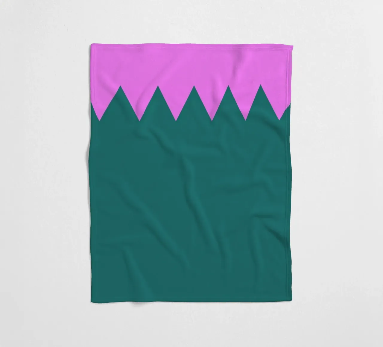 Zig Zag fleecedeken van Linda Gobeta