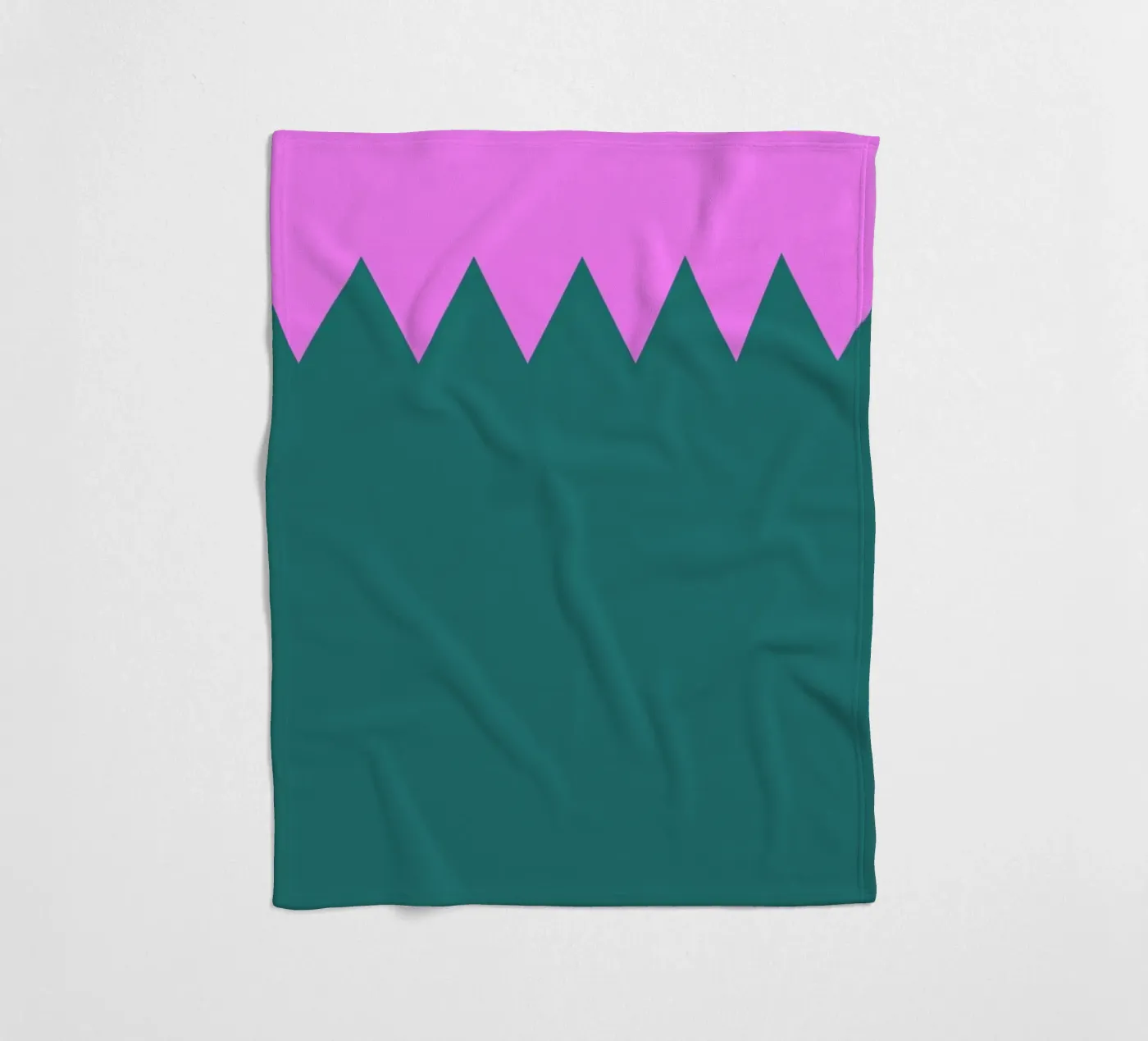 Zig Zag Fleecedecke von Linda Gobeta