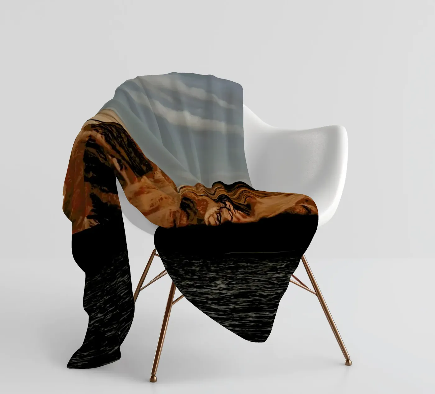 Mountain Elements plaid polaire de METROPOLIS