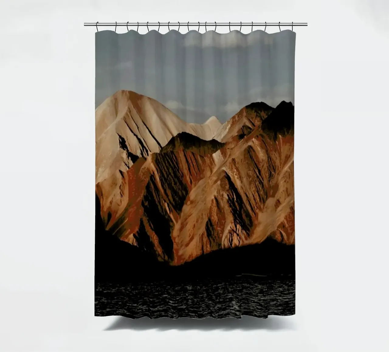 Mountain Elements douchegordijn van METROPOLIS