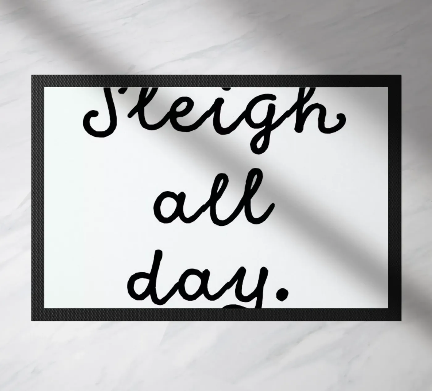 Sleigh deurmat van daylight design studio