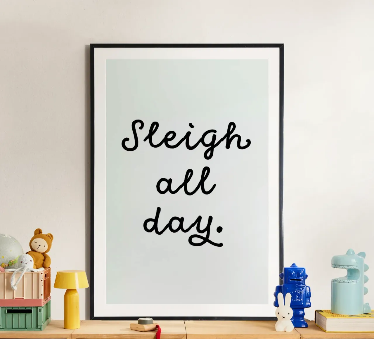 Sleigh poster da daylight design studio