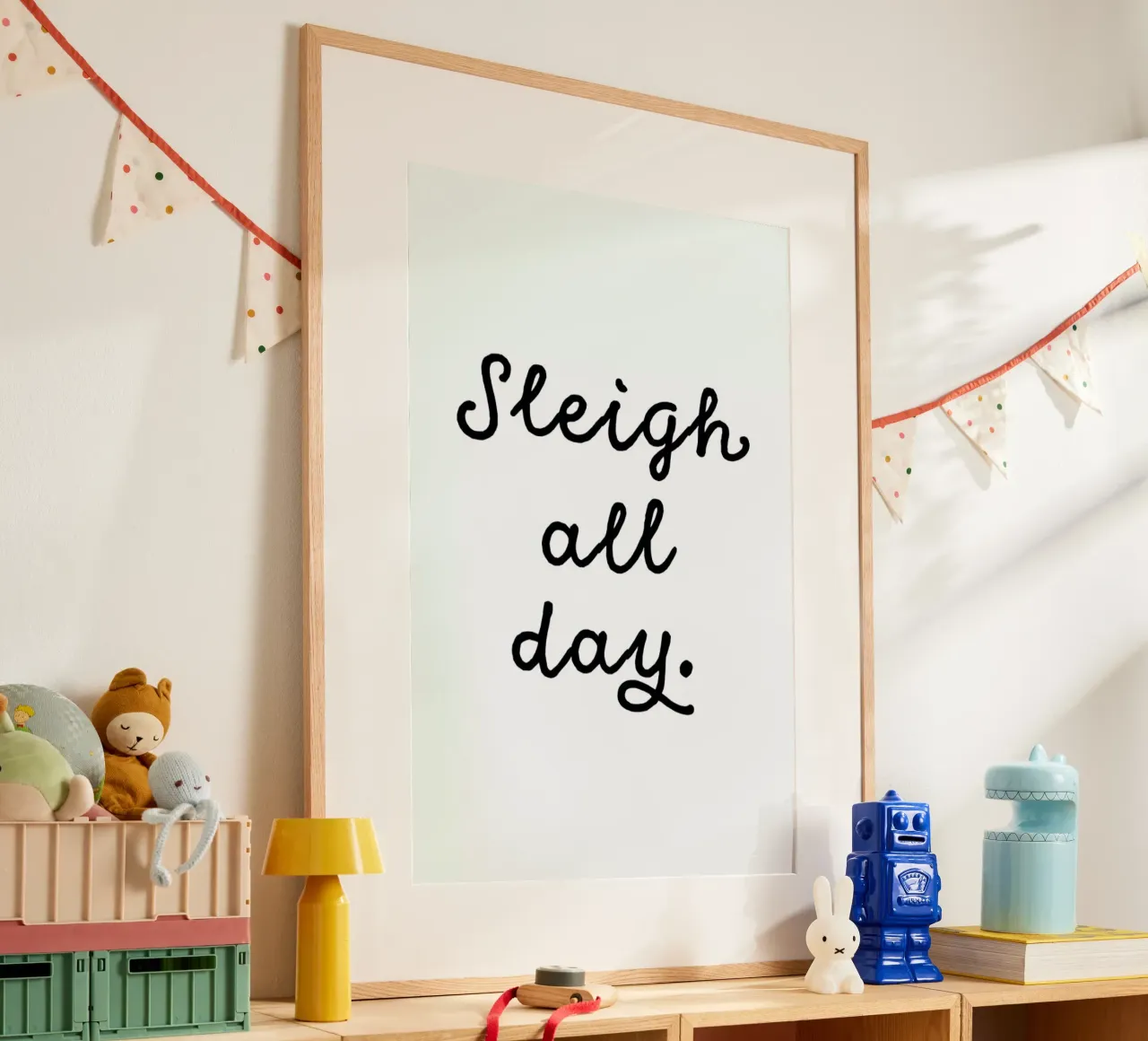 Sleigh poster da daylight design studio