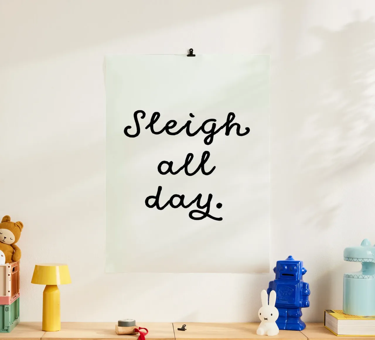 Sleigh poster da daylight design studio