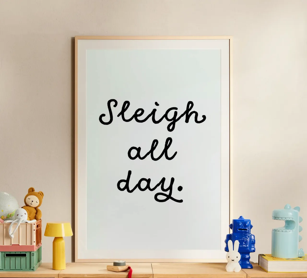 Sleigh poster da daylight design studio