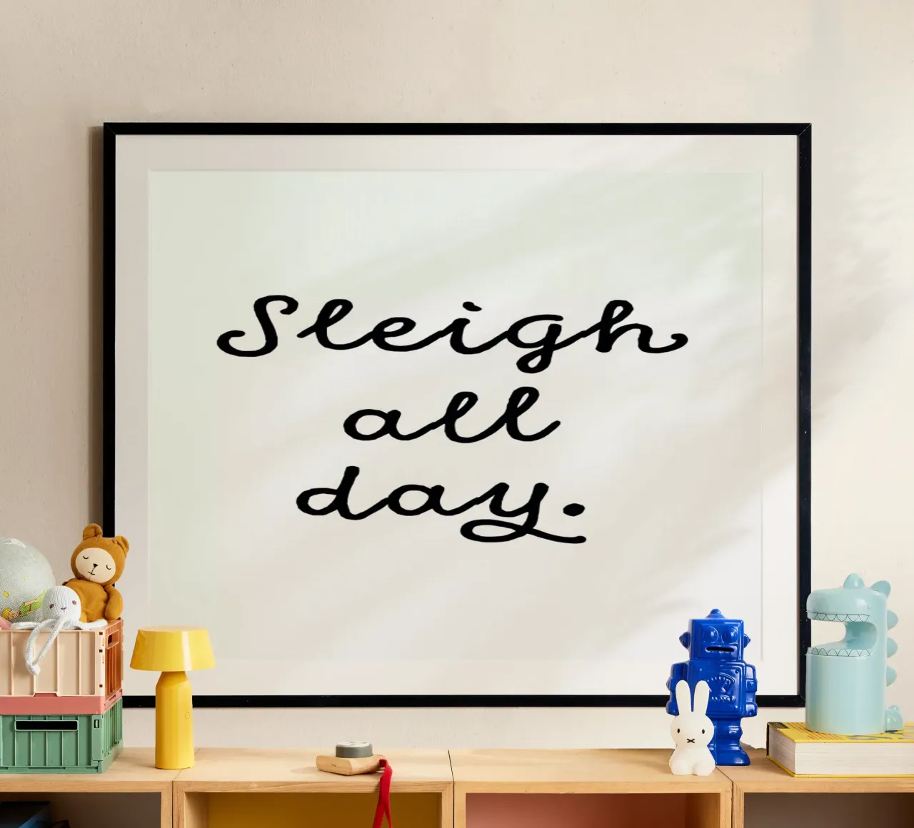 Sleigh poster da daylight design studio