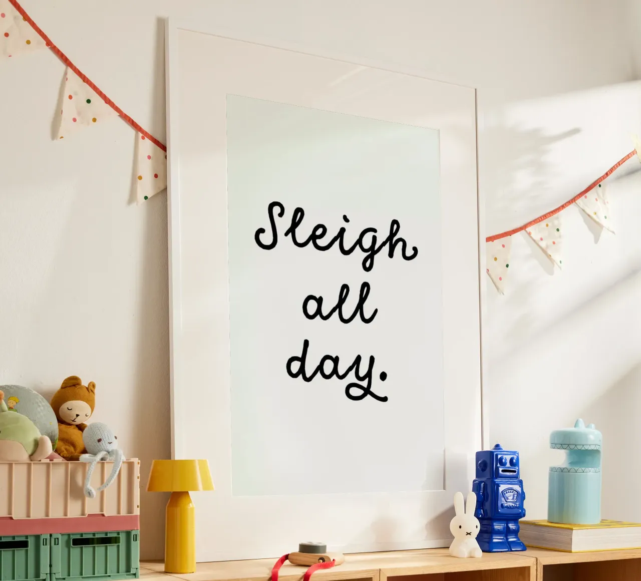 Sleigh poster da daylight design studio