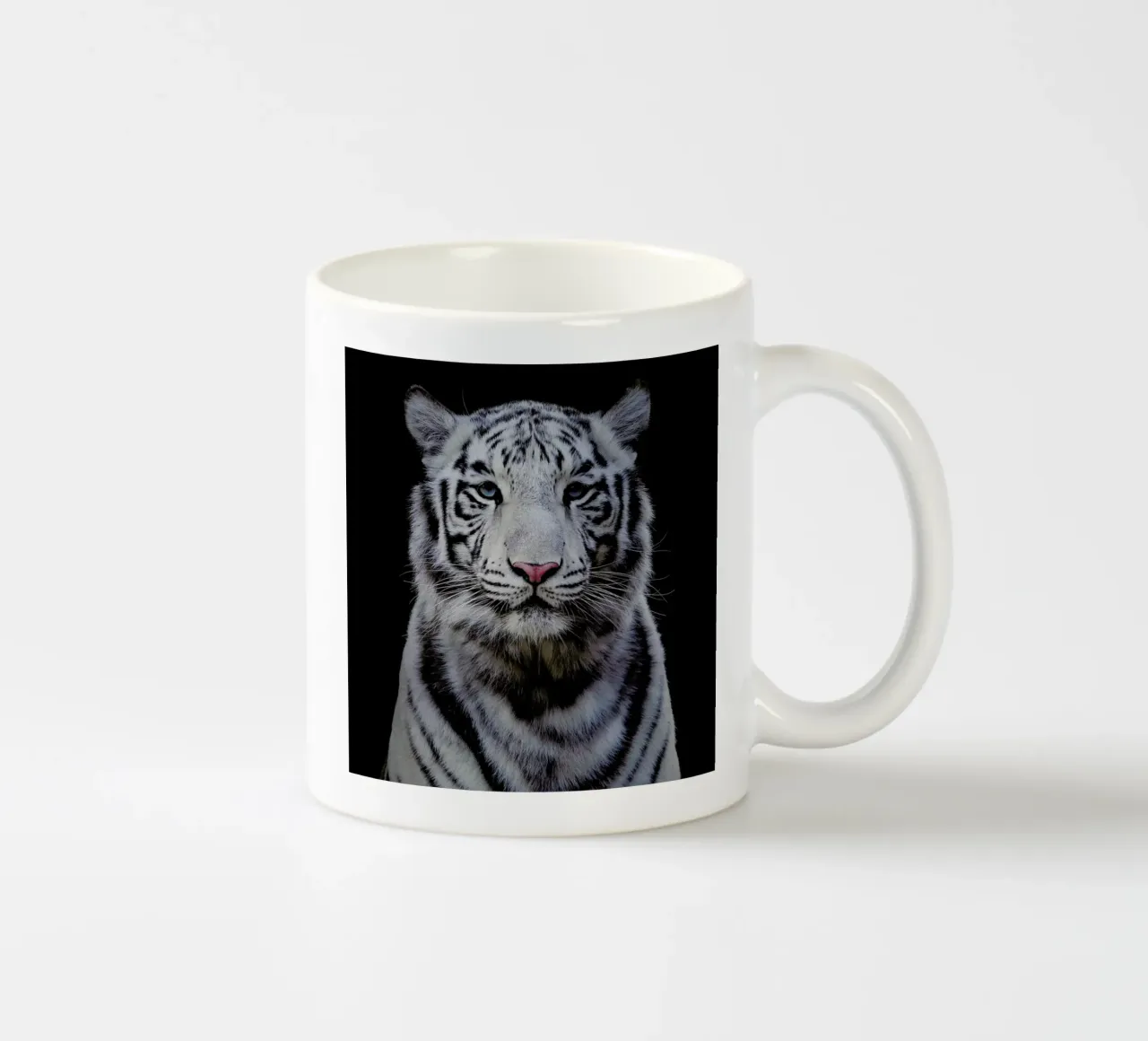 White Tiger ceramic mug by Natural Kingdom