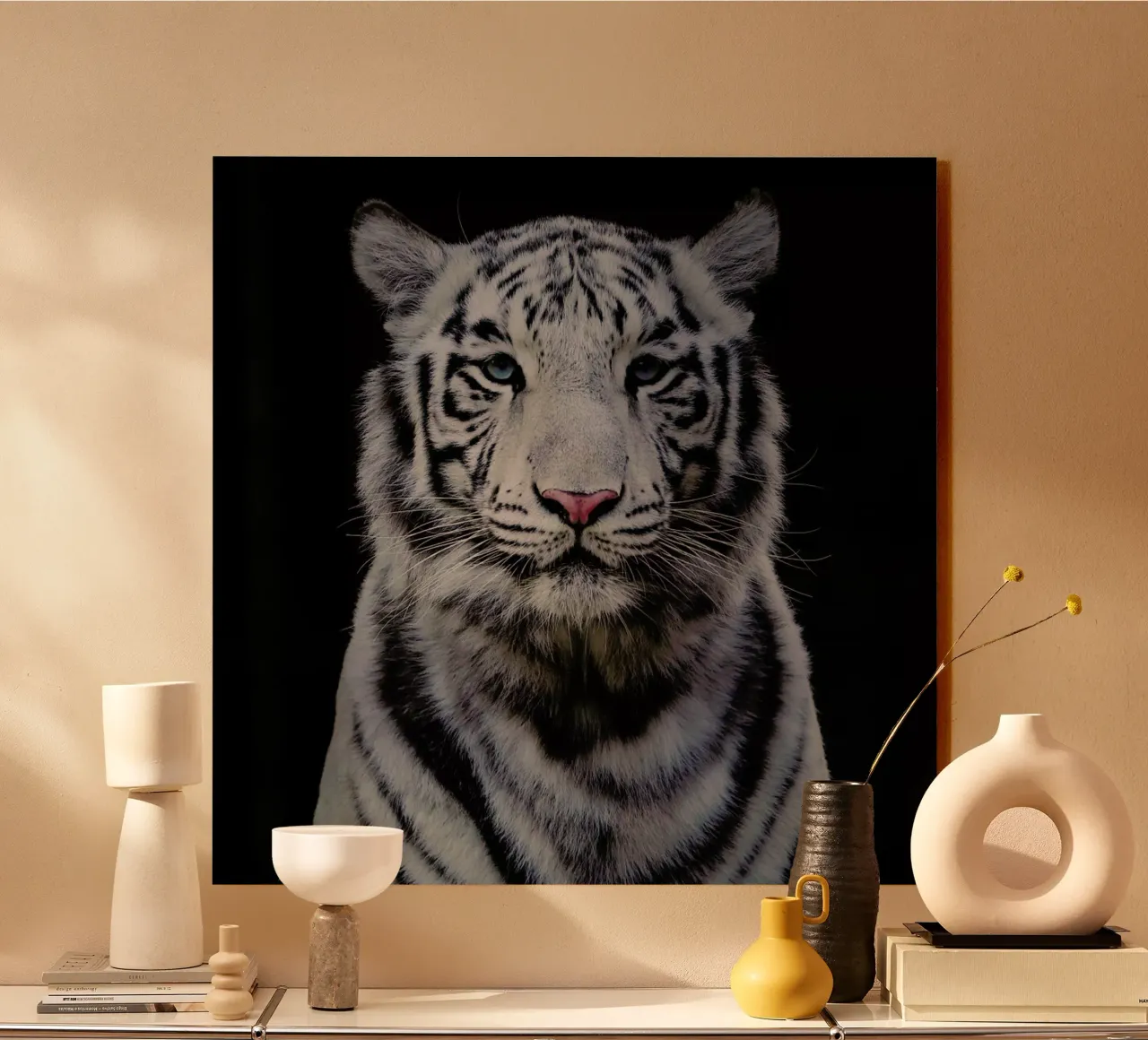 White Tiger acrylic glass by Natural Kingdom