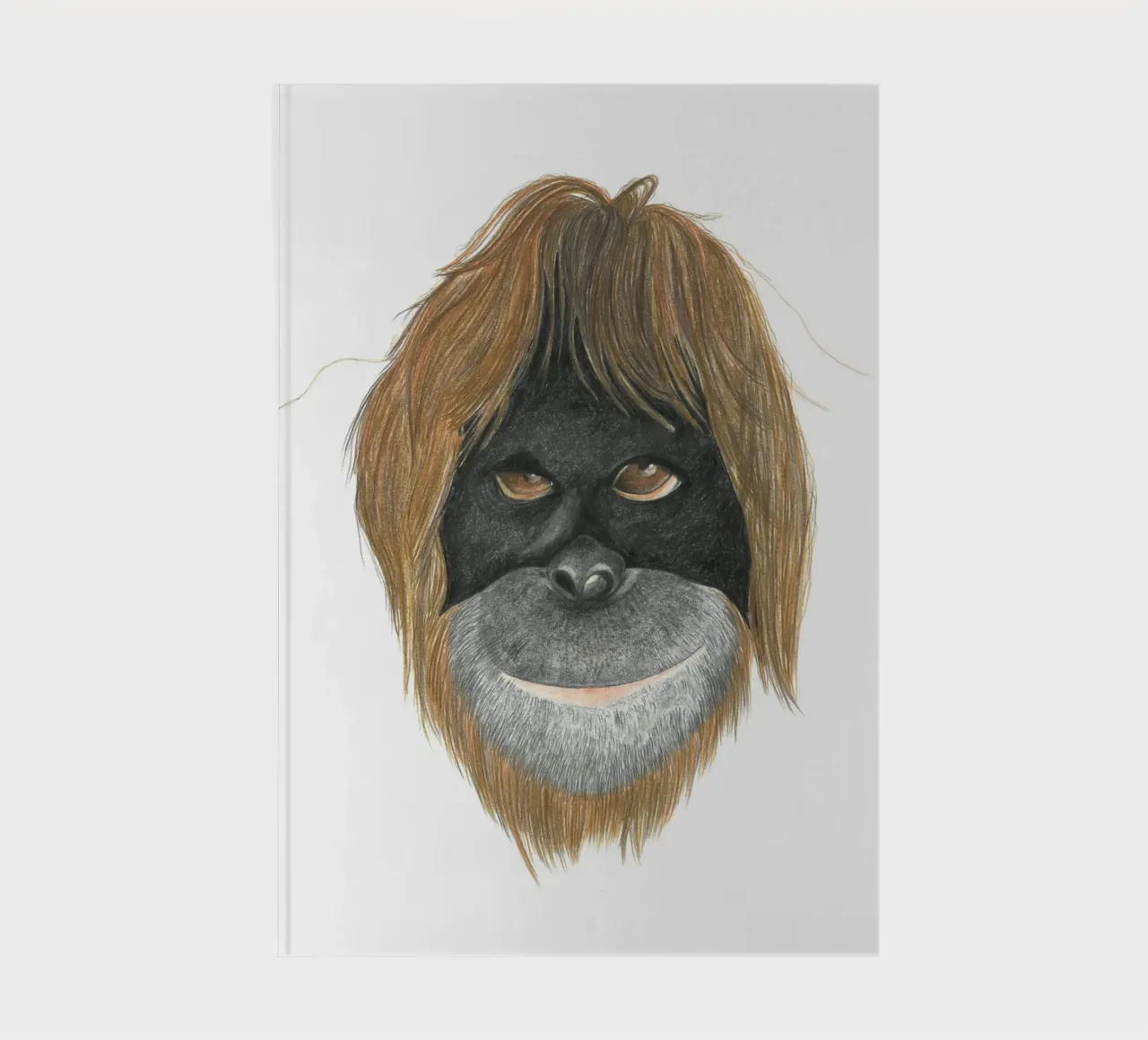Orangutan notebook by PENCILS & TALES