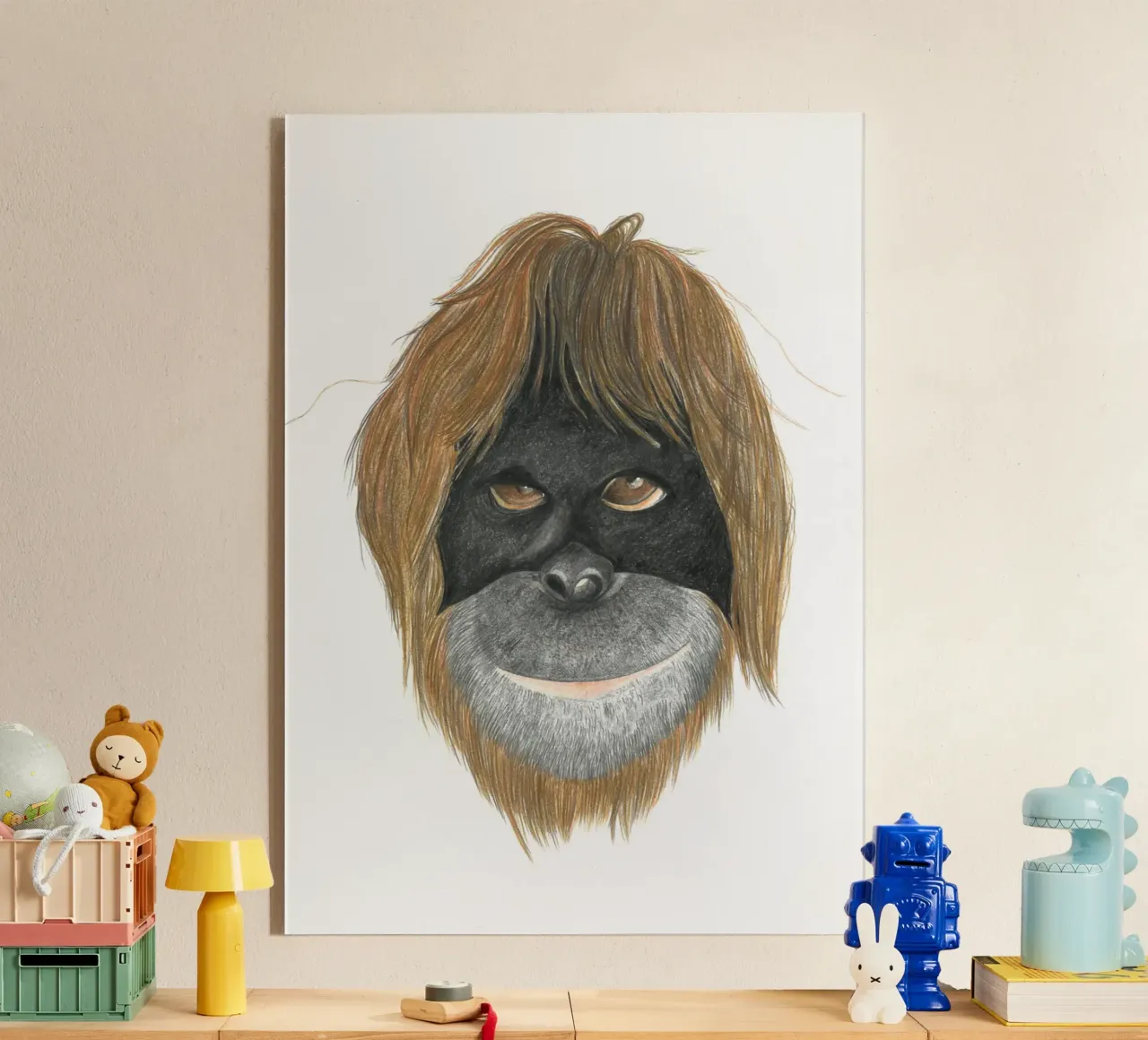 Orangutan plexiglass da PENCILS & TALES