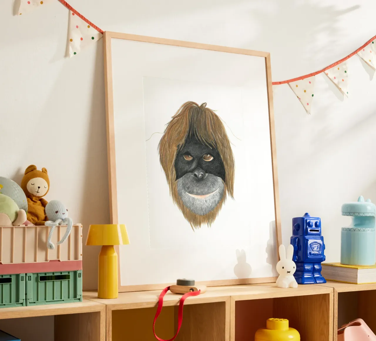 Orangutan carta hahnemühle da PENCILS & TALES