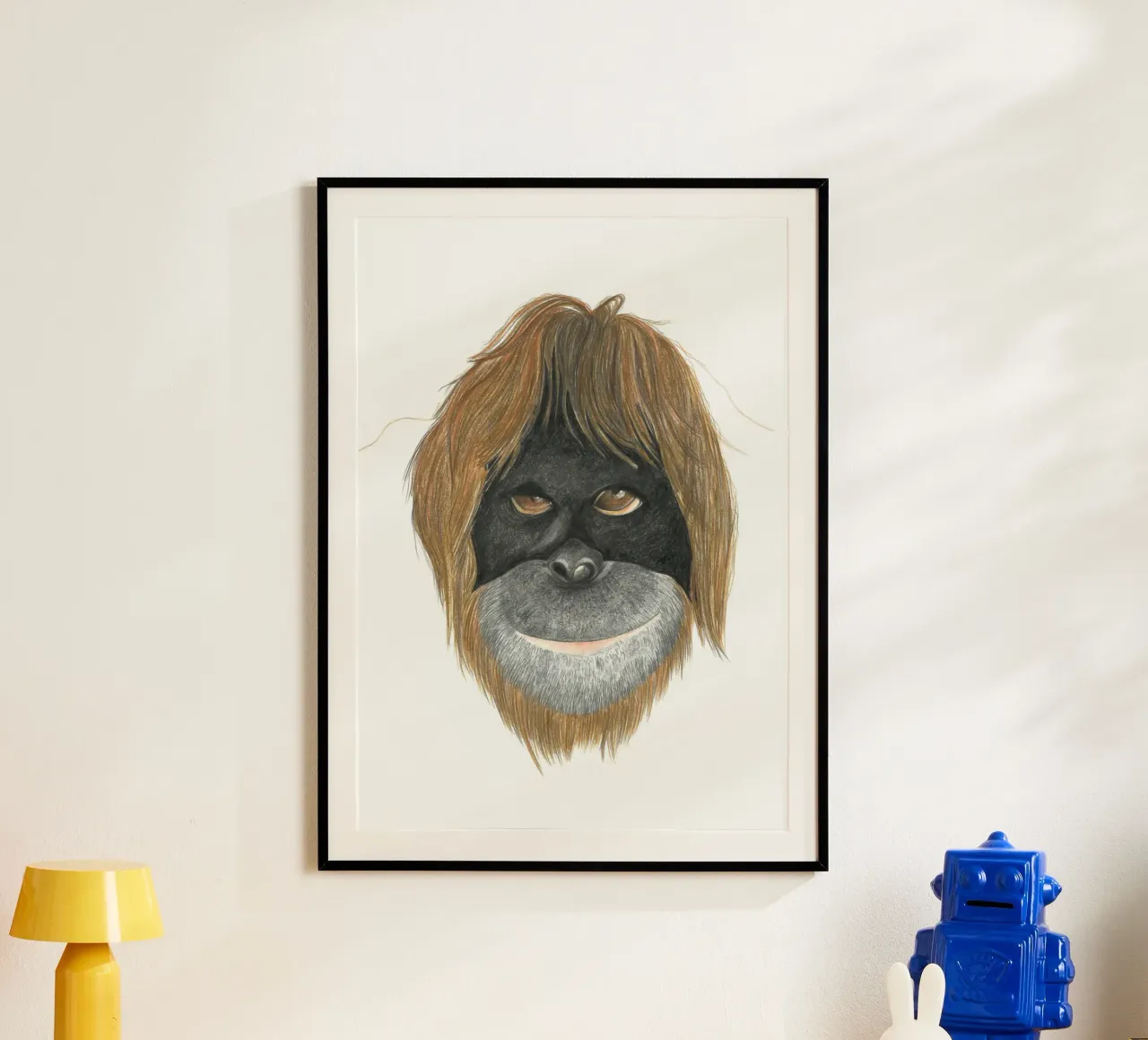 Orangutan carta hahnemühle da PENCILS & TALES