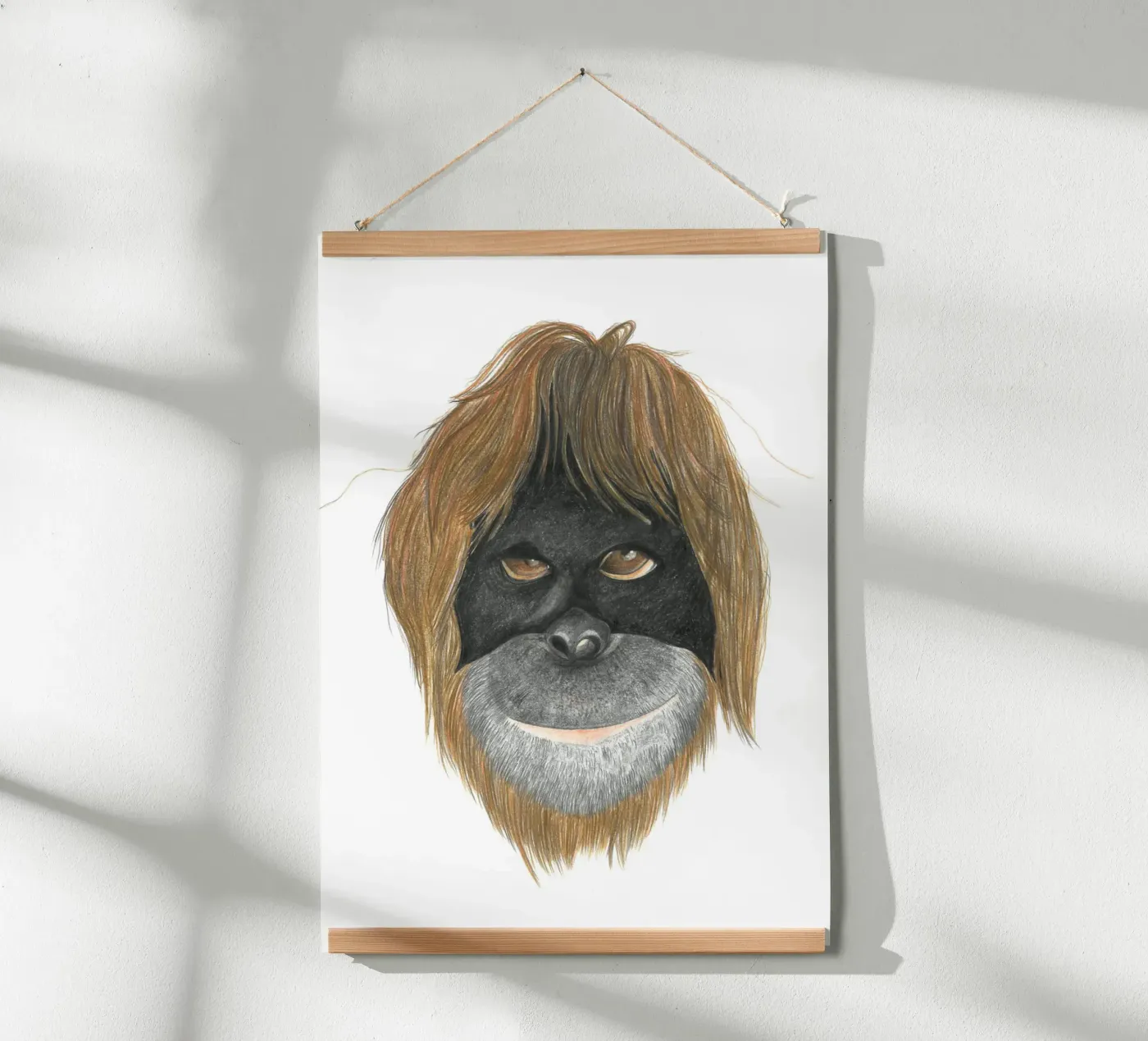 Orangutan poster da PENCILS & TALES