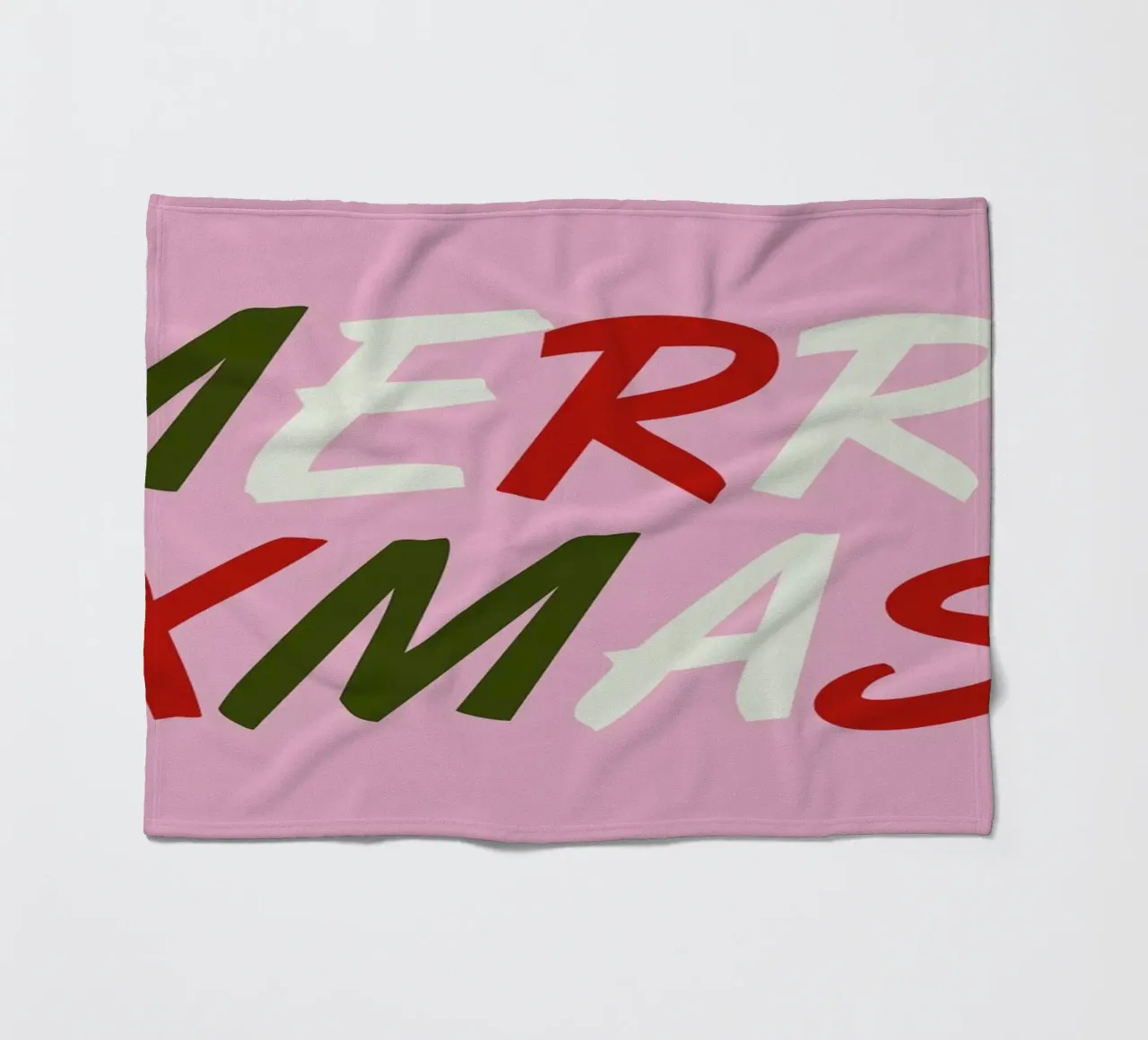 Merry Xmas coperta in pile da daylight design studio