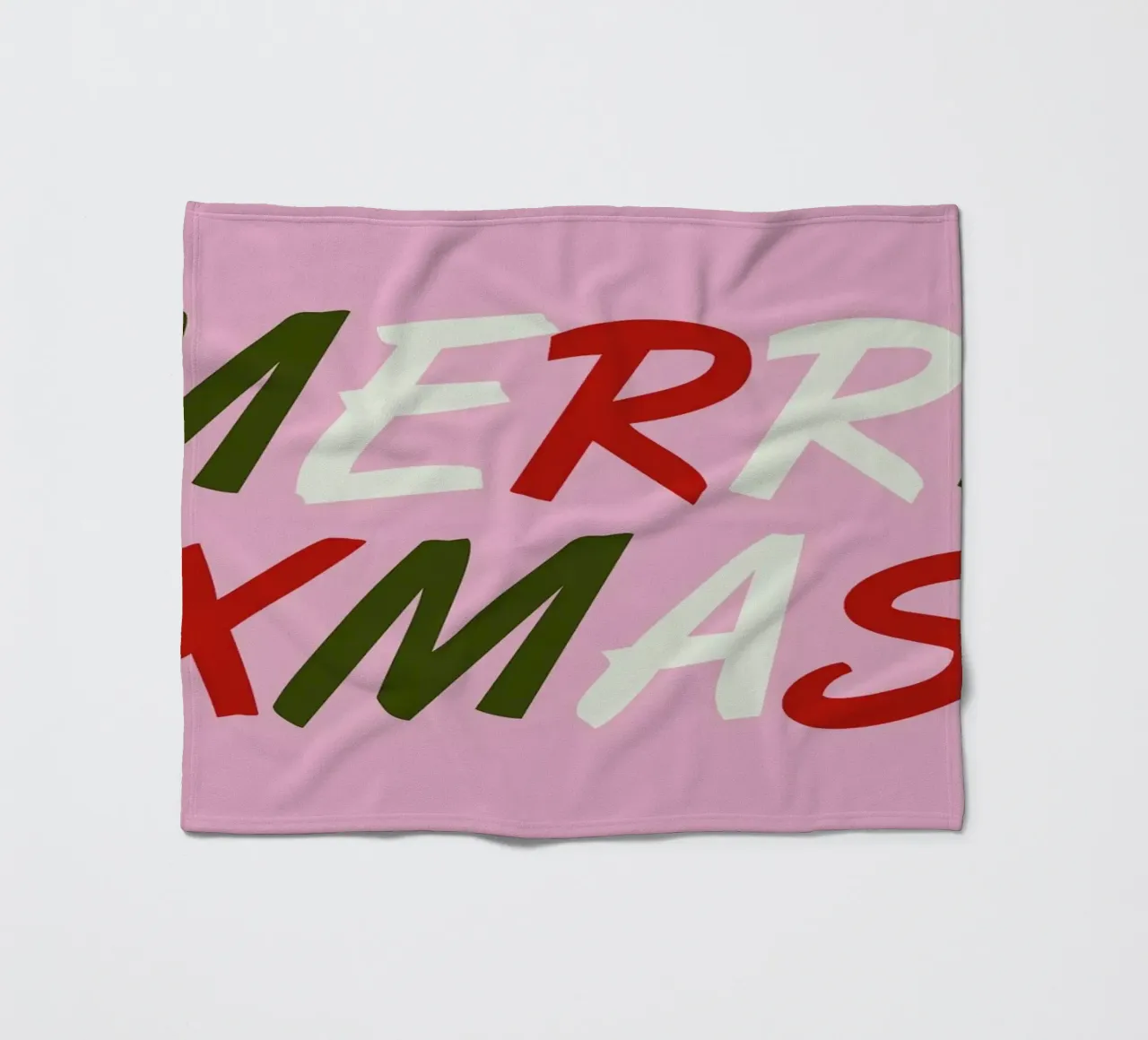 Merry Xmas coperta in pile da daylight design studio
