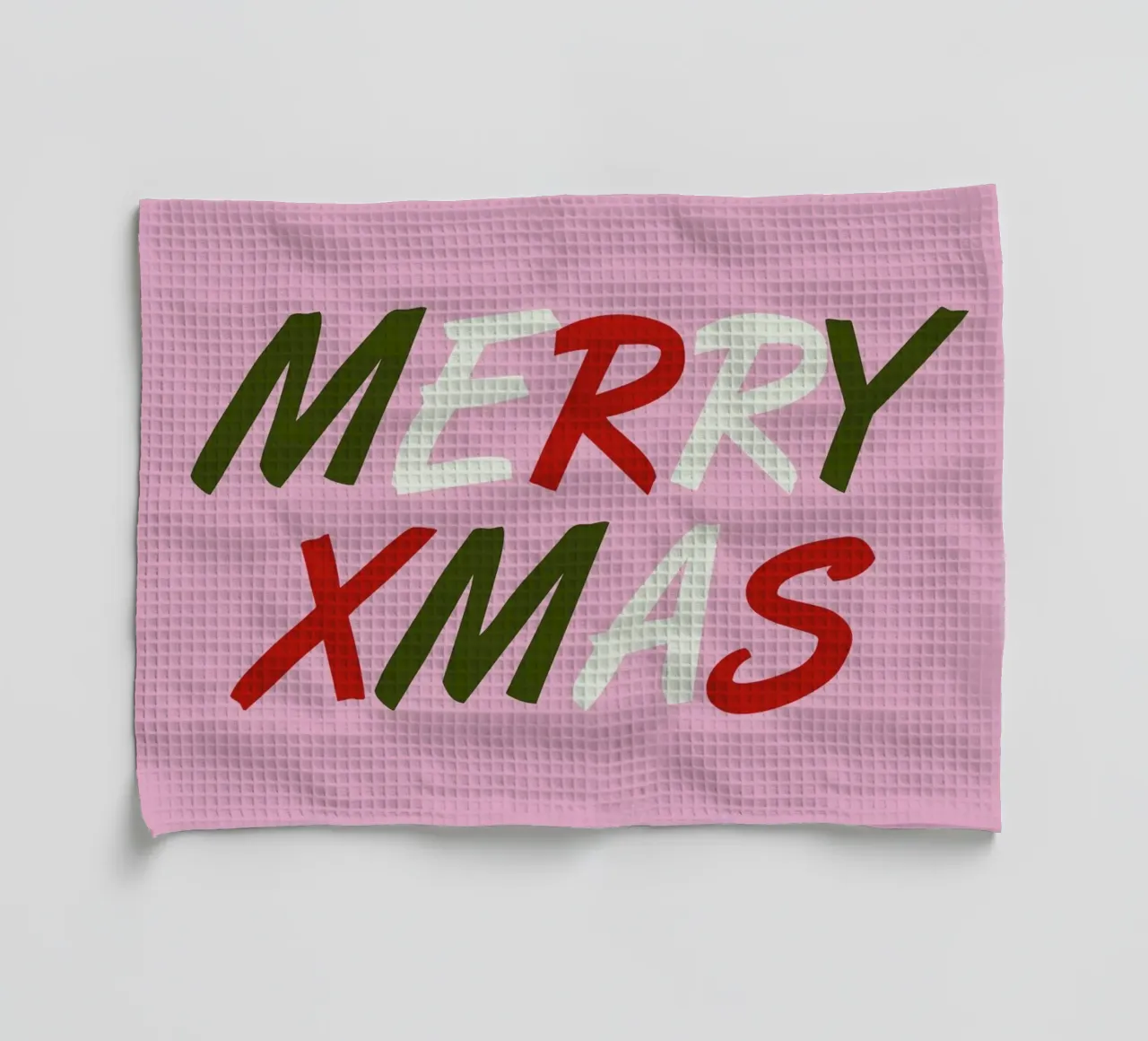 Merry Xmas canovaccio da cucina da daylight design studio