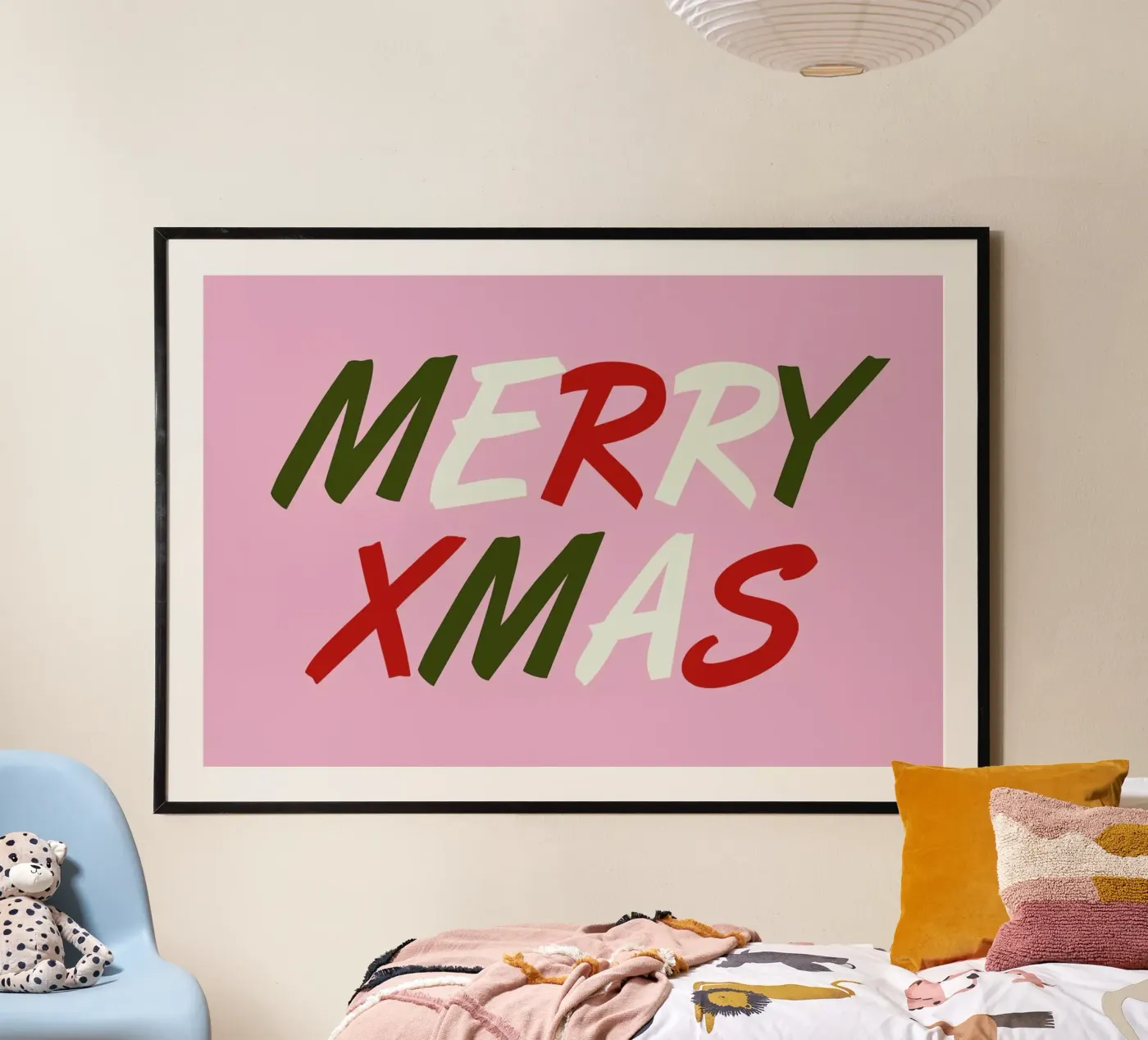 Merry Xmas poster da daylight design studio