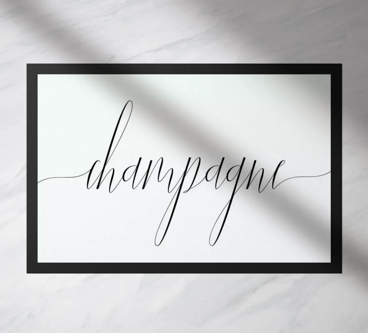 Champagne zerbino da typed