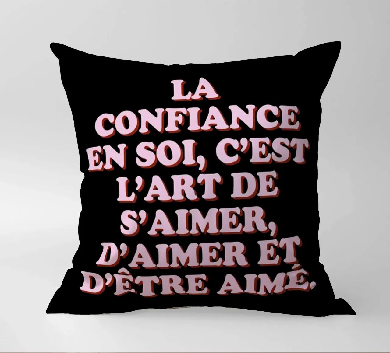 S'aimer, aimer et être aimé cuscino da Studio One