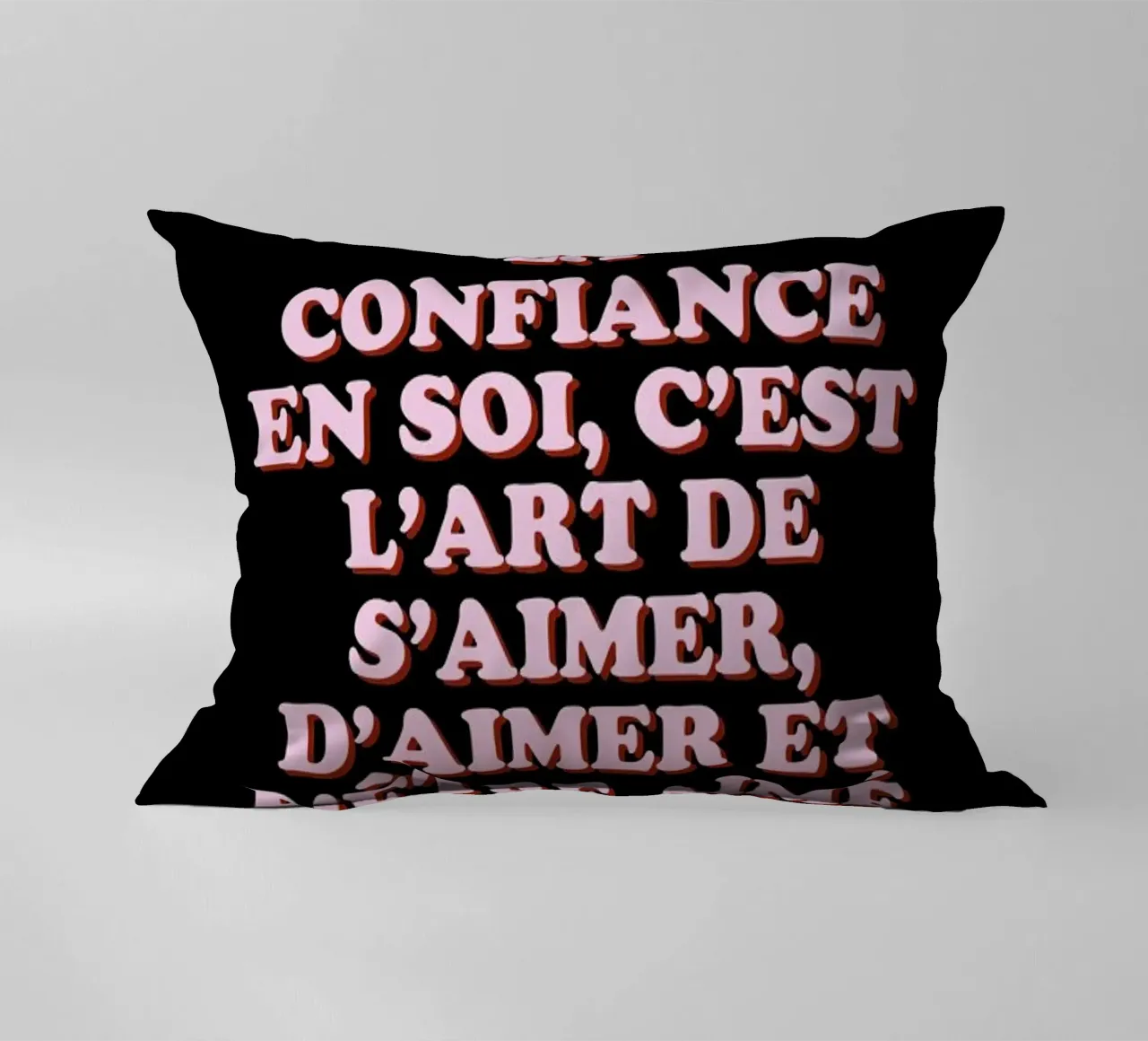 S'aimer, aimer et être aimé cuscino da Studio One