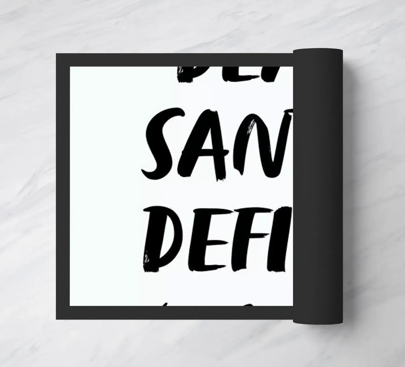 Dear Santa deurmat van daylight design studio