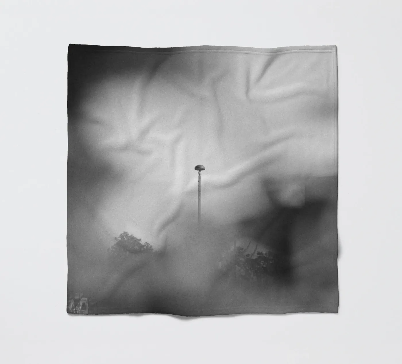 Blurred View fleecedeken van Nur Mut