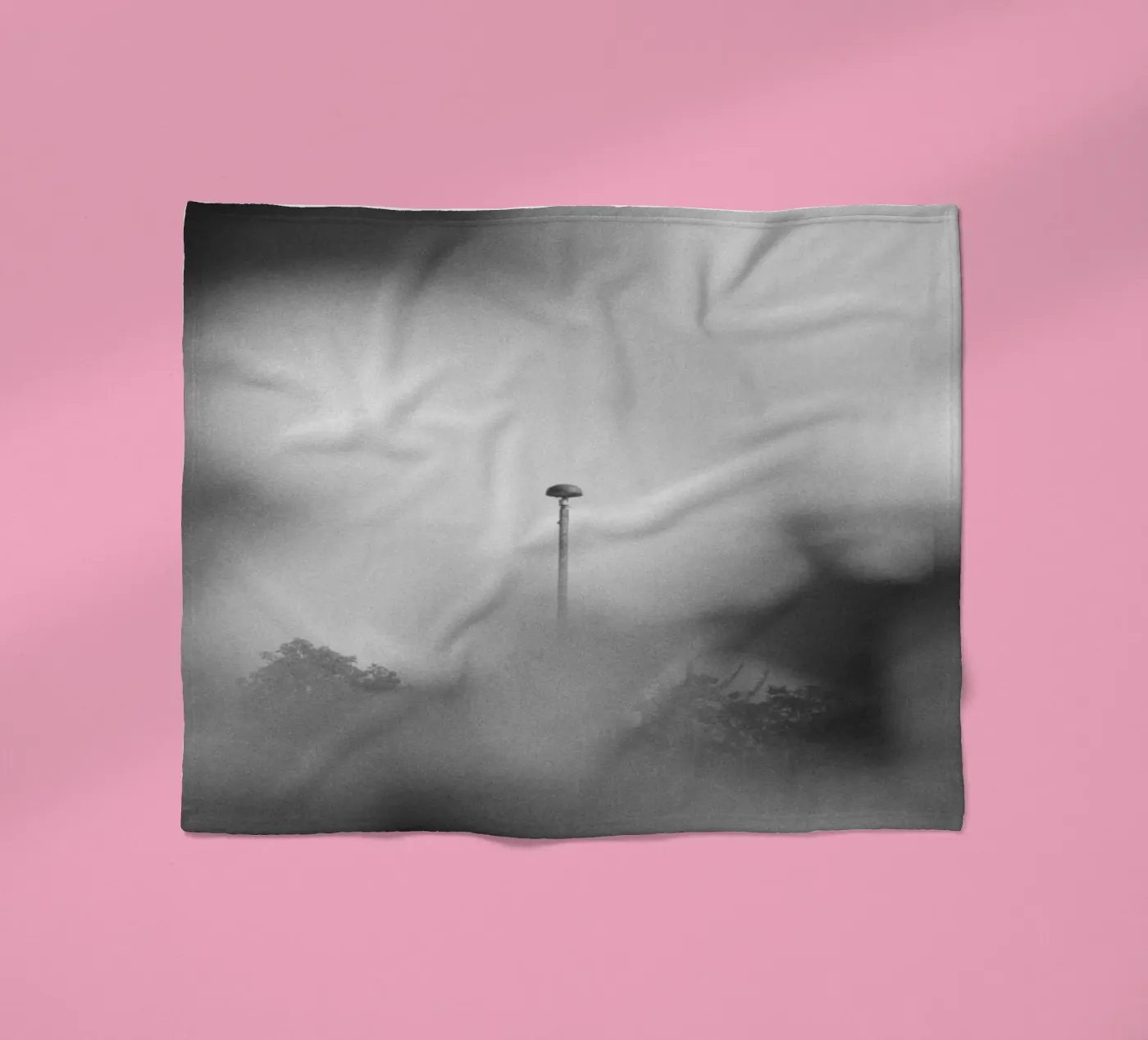 Blurred View fleecedeken van Nur Mut