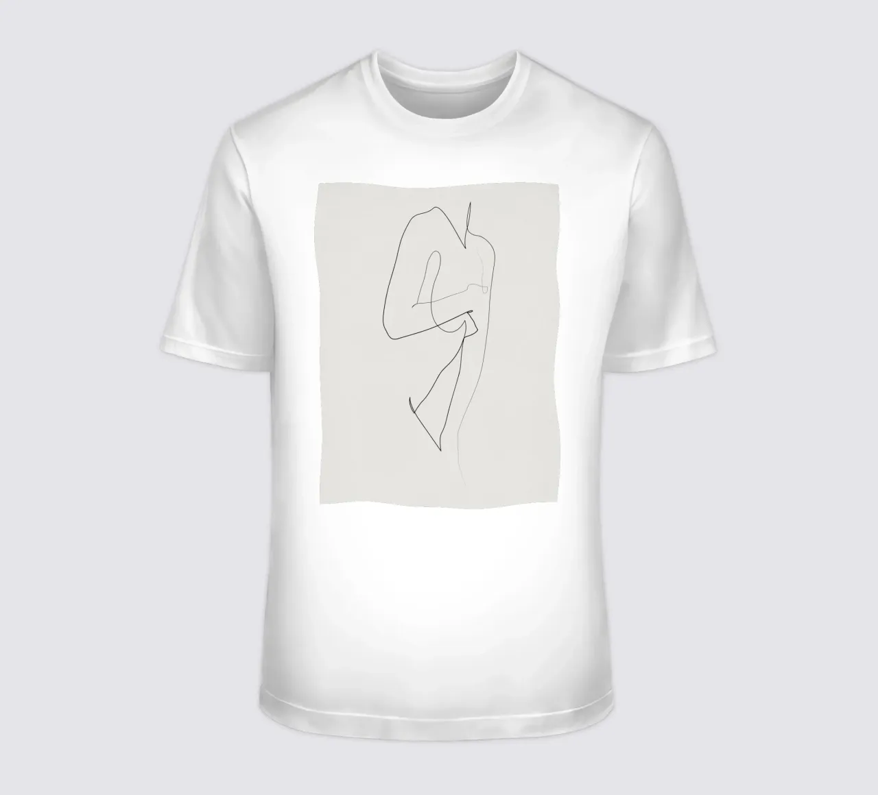 Sotto la curva - Linea nuda - A2510 t-shirt da Addillum