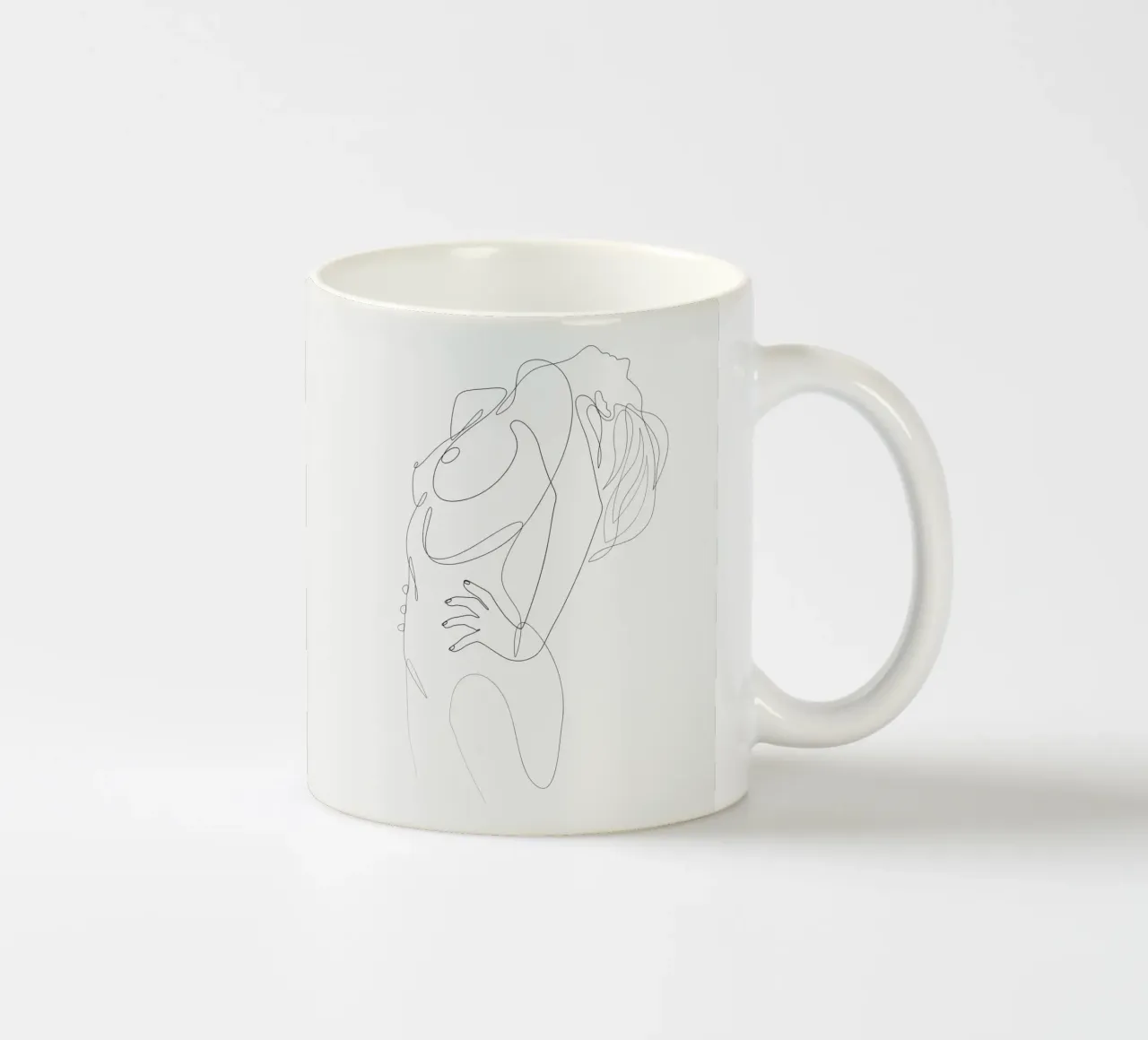 Linea nuda - A2516 tazza in ceramica da Addillum
