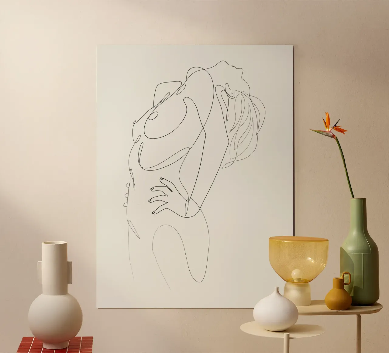 Linea nuda - A2516 carta hahnemühle da Addillum