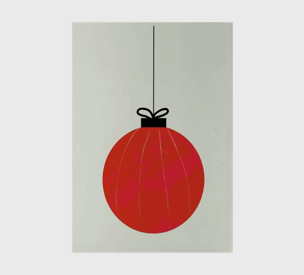Christmas Bauble diario da daylight design studio