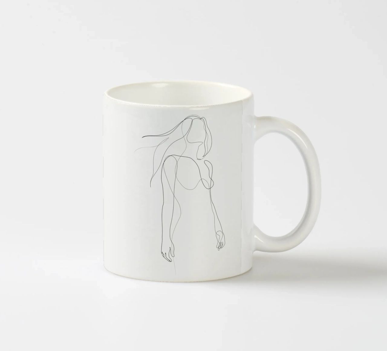 Velo - Figura di linea - A2519 tazza in ceramica da Addillum