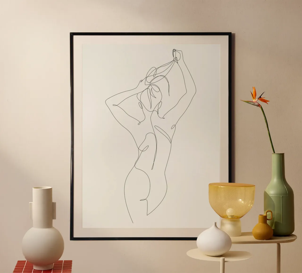 Alba - Una linea nuda - A2520 carta hahnemühle da Addillum
