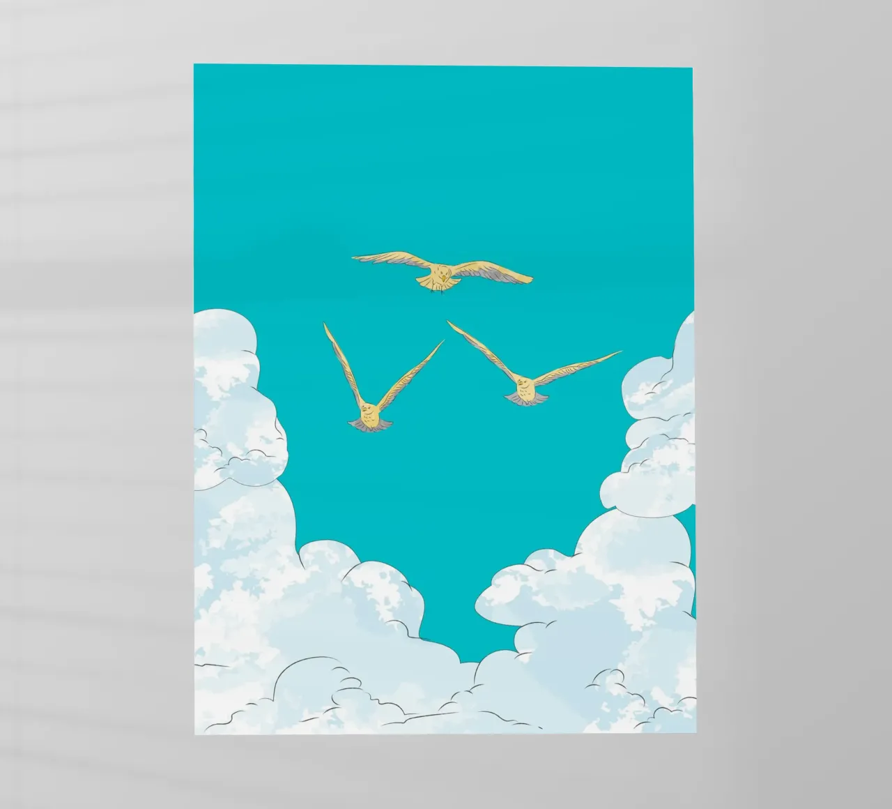 Birds in the Sky pellicola backlit da Dreamer10
