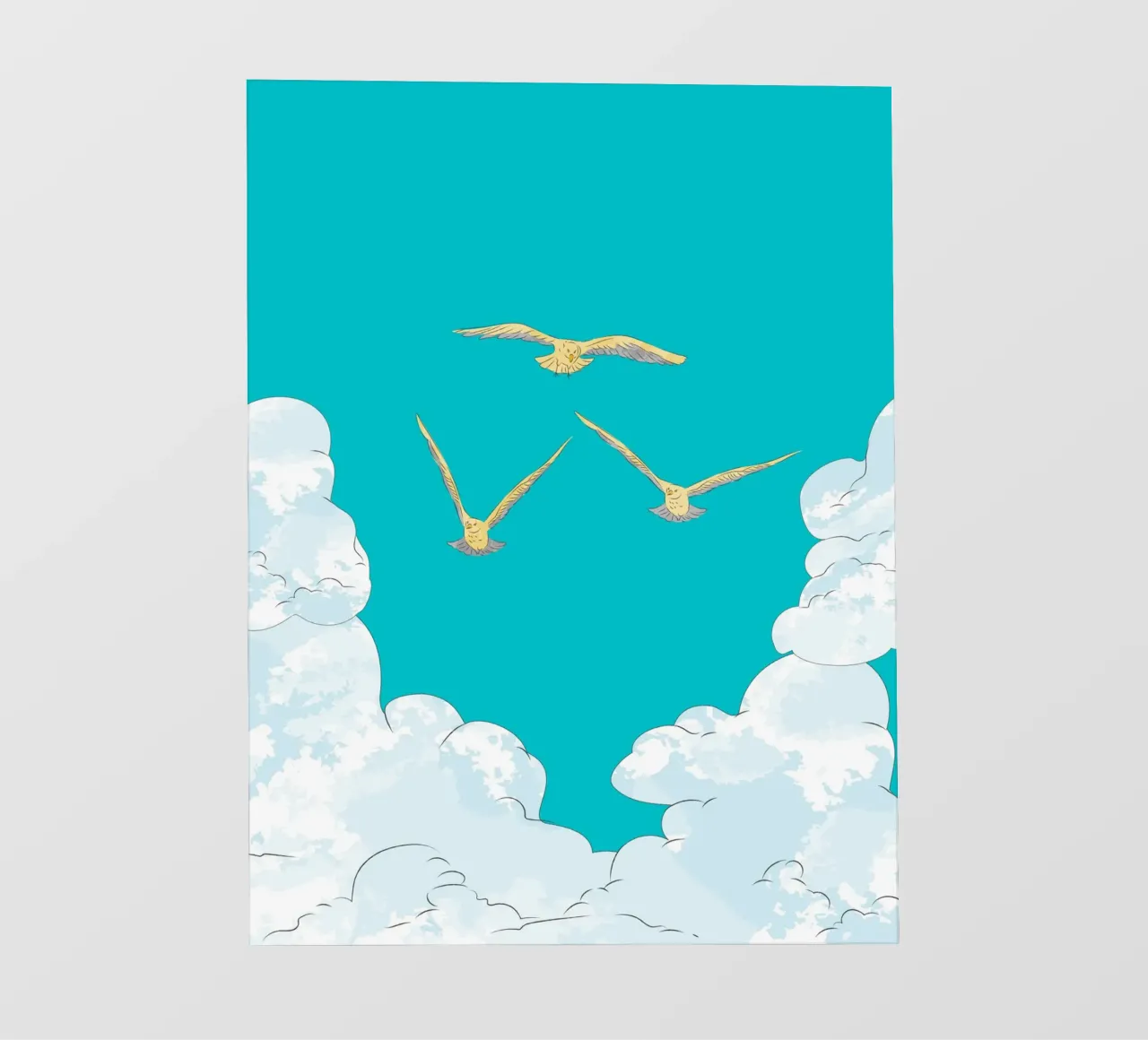 Birds in the Sky pellicola backlit da Dreamer10