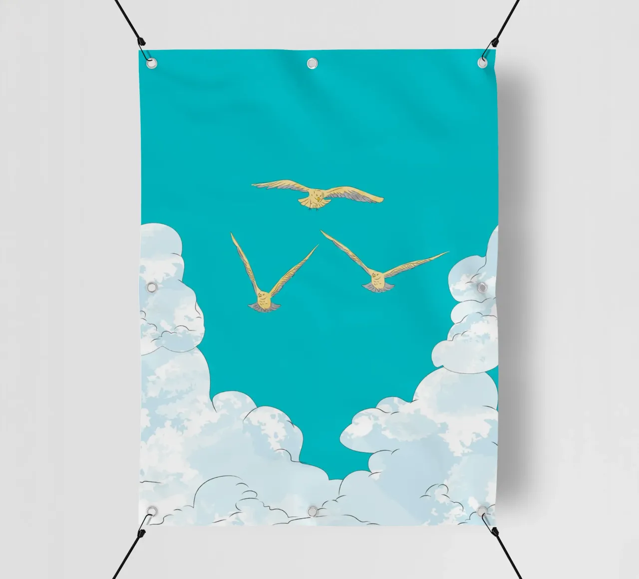 Birds in the Sky telo in pvc da Dreamer10