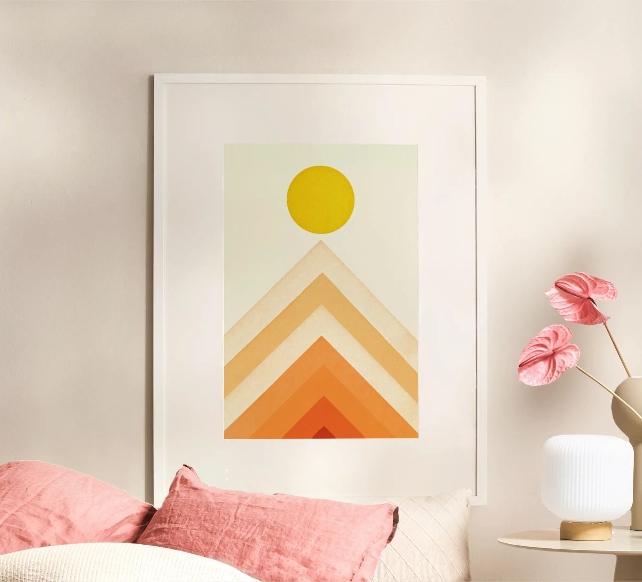 Mountainscape 4 poster by Florent Bodart