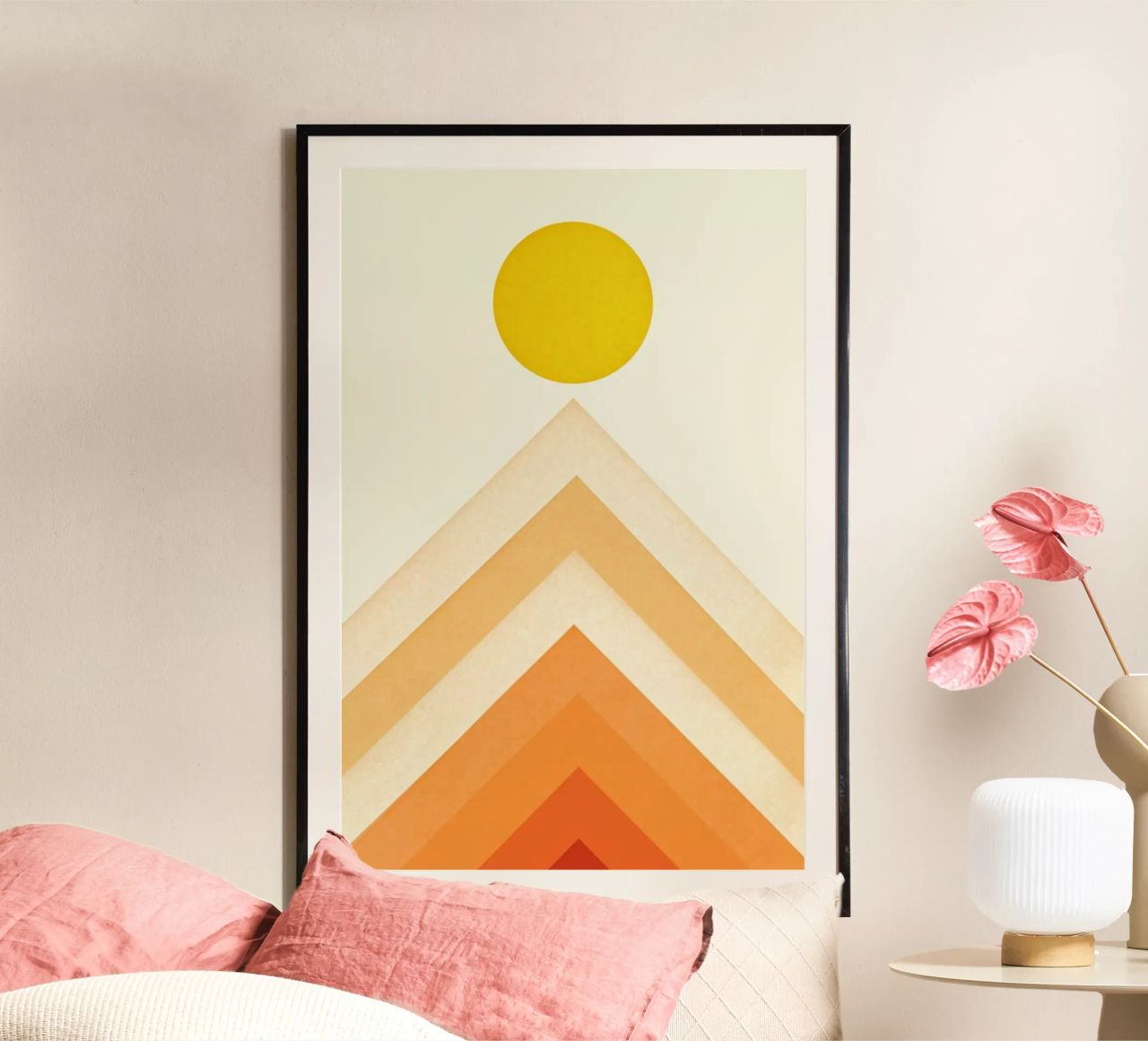 Mountainscape 4 poster by Florent Bodart