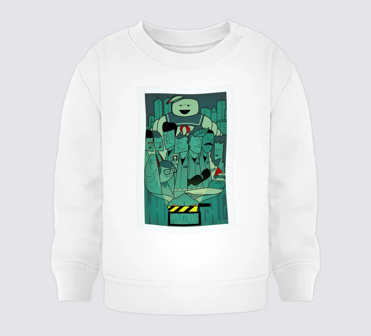 Who you gonna call? felpa neonato da Ale Giorgini