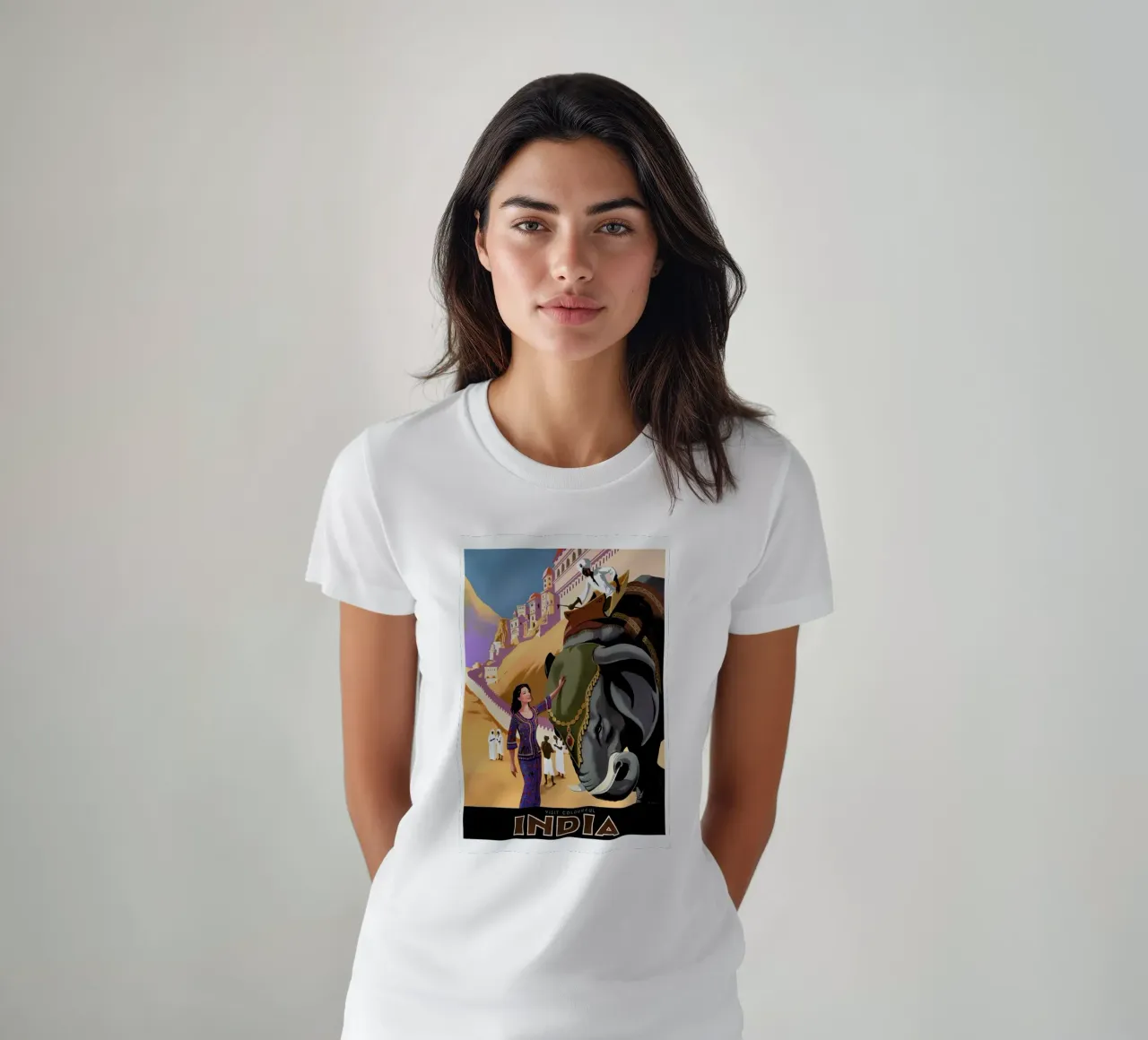 india1 t-shirt by Robert Livingston