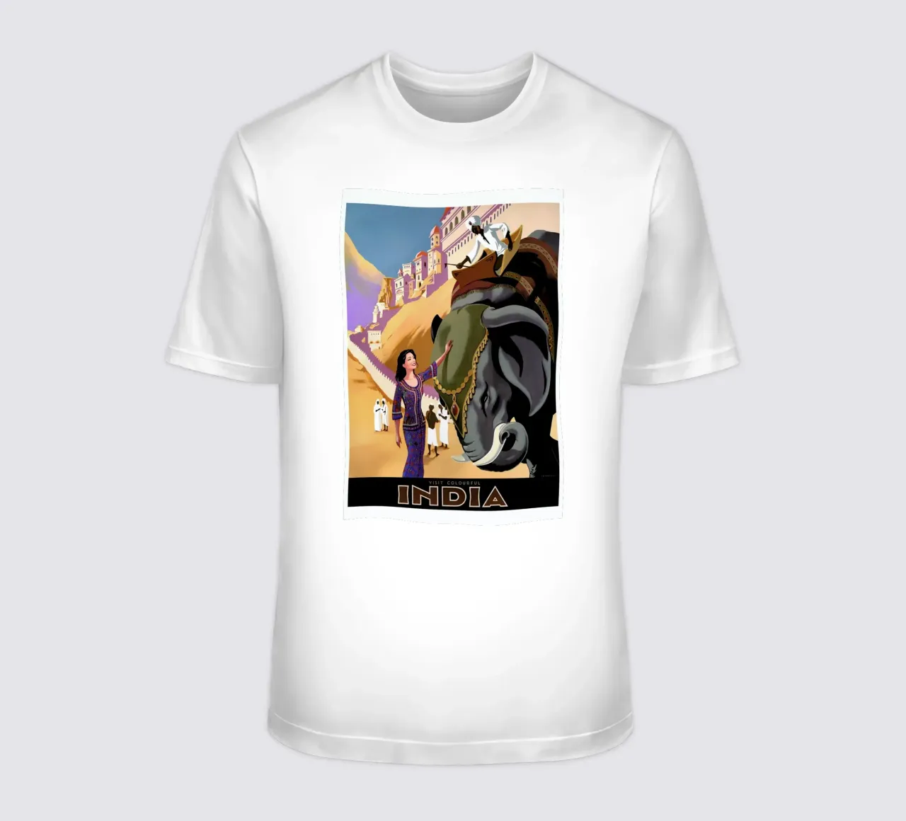 india1 t-shirt by Robert Livingston