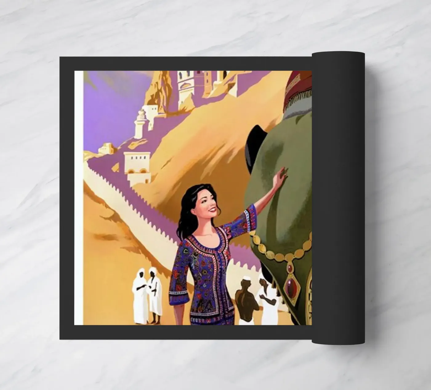 india1 deurmat van Robert Livingston