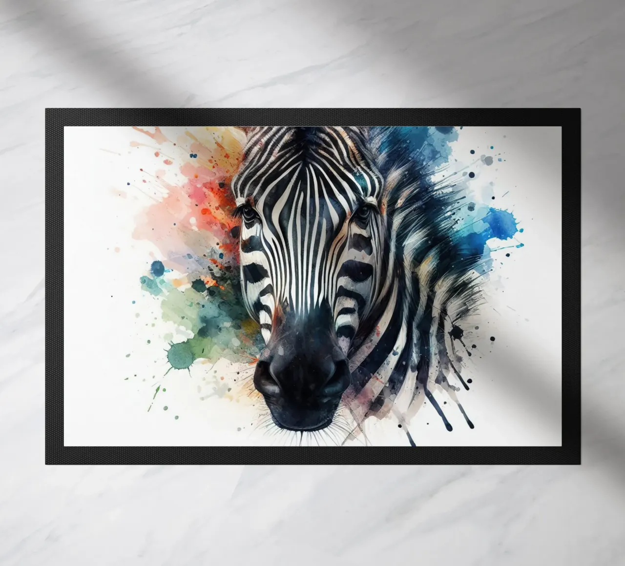 Zebra in acquerello zerbino da ARTVI-SHOP